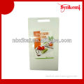 Plastic antibacterial chopping board with holes